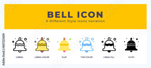 Bell symbol icon vector. symbol illustration