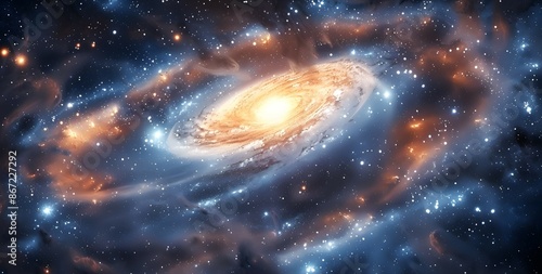 the vast sky and beautiful atmosphere