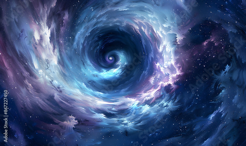 the vast sky and beautiful atmosphere