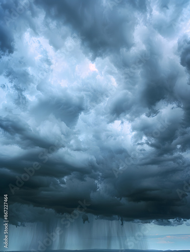 the vast sky and beautiful atmosphere