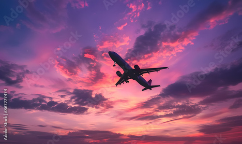 the vast sky and beautiful atmosphere