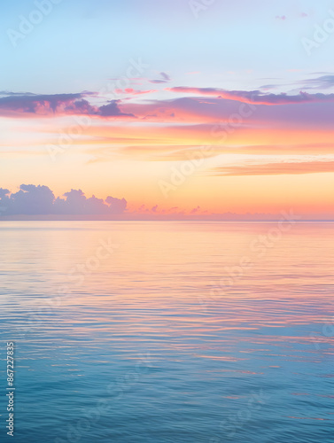 the vast sky and beautiful atmosphere