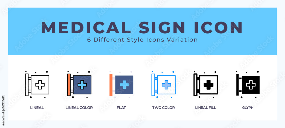 Medical sign icon set. vector illustration. Medical sign icon set. vector illustration.