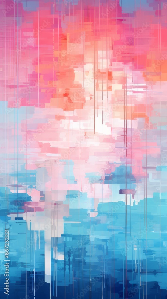 Watercolor Material Structure Background - Generative AI Watercolor Material Structure Background - Generative AI