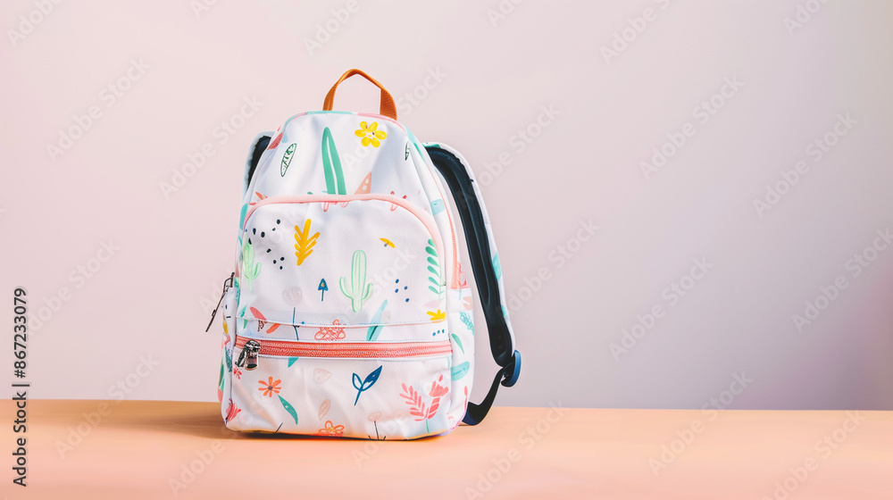 Playful children's backpack with adjustable straps on light-colored surface. Ideal for school or kindergarten, perfect for children's fashion promotion.
Playful children's backpack with adjustable straps on light-colored surface. Ideal for school or kindergarten, perfect for children's fashion promotion.