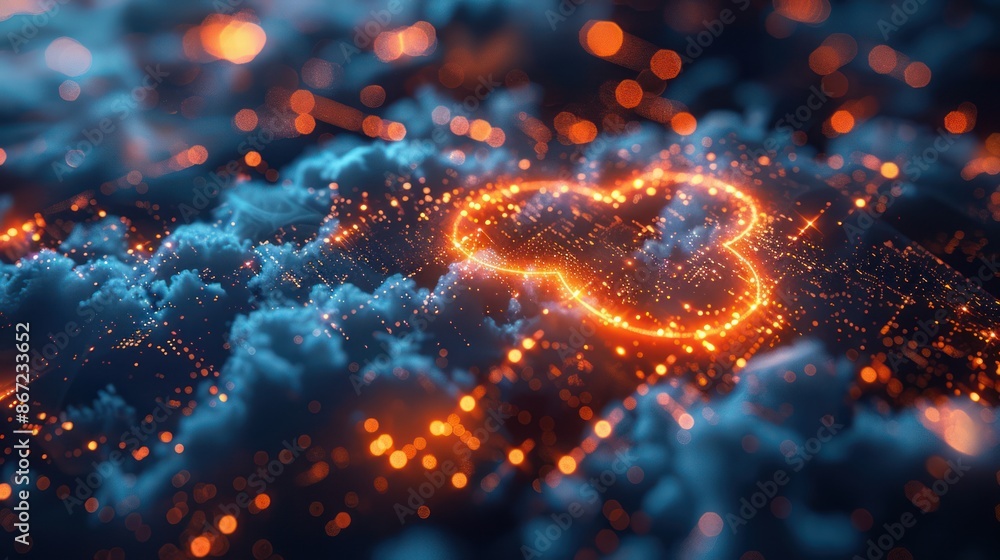 Abstract Digital Heart in a Cloud of Data Abstract Digital Heart in a Cloud of Data