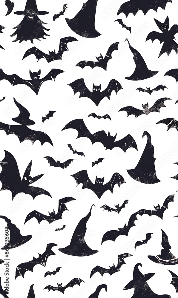 Naklejka premium wallpaper, tiles or carpet cartoon illustrator, seamless pattern.