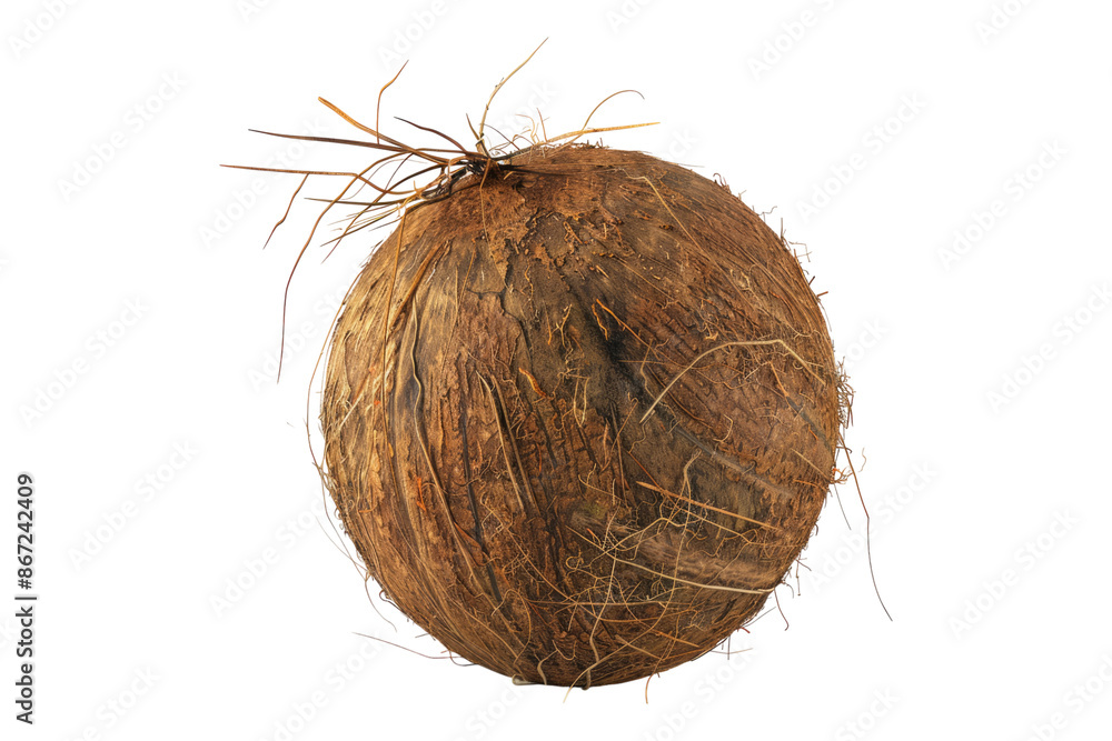Coconut isolated on transparent background Coconut isolated on transparent background