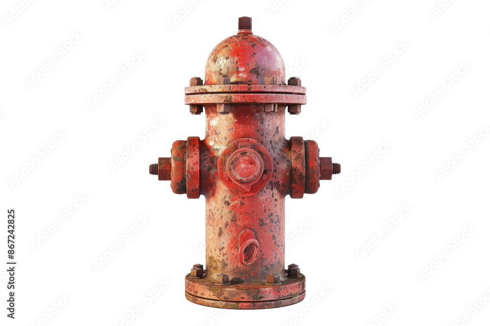 Fire hydrant isolated on transparent background Fire hydrant isolated on transparent background