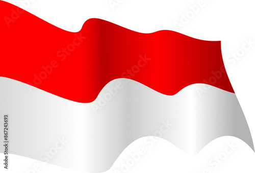 Red and white flag illustration vector Free Download Red and white flag illustration vector - GFXLoad