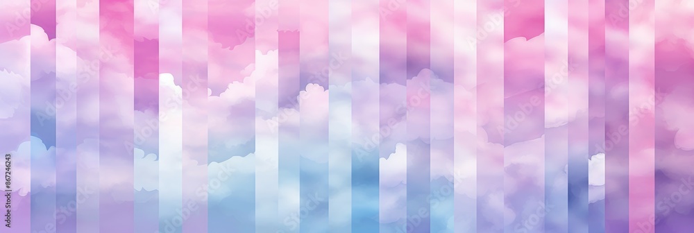 Plaid Material Structure Background - Generative AI Plaid Material Structure Background - Generative AI
