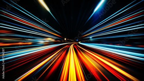 Wallpaper Mural スピード感のある抽象背景	 Torontodigital.ca