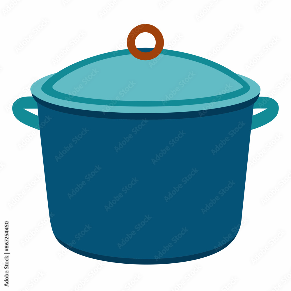 Large pot vector art illustration.
Large pot vector art illustration.