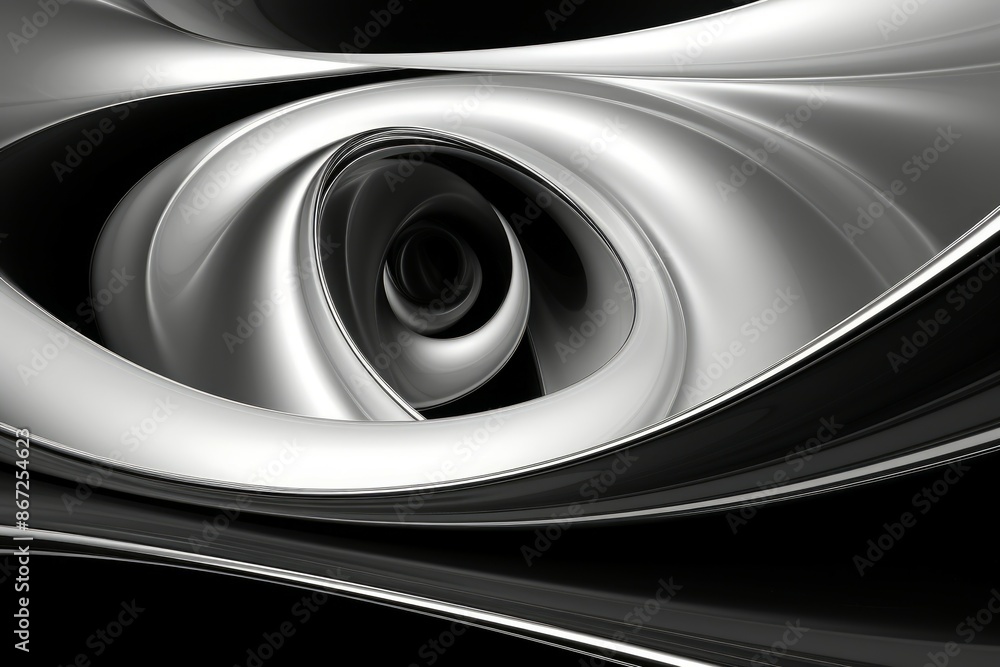 Metallic Material Structure Background - Generative AI Metallic Material Structure Background - Generative AI
