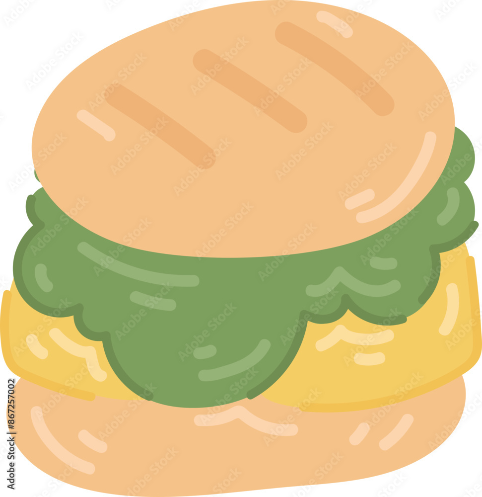 Sandwich illustration Sandwich illustration