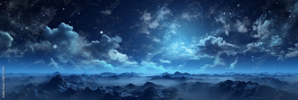 Obraz premium Galaxy Material Structure Background - Generative AI