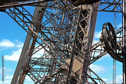Paris Eiffel Tower iron structure