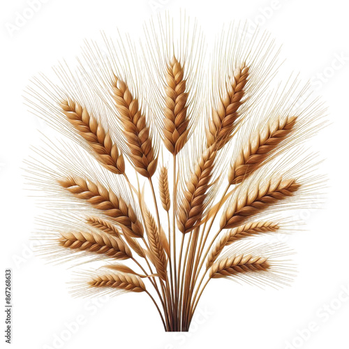 Wheat Stalks vector design