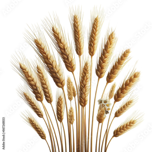 Wheat Stalks vector design