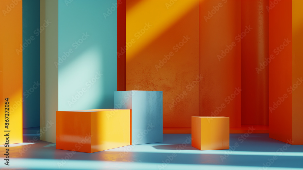 3D rendering geometry e-commerce product booth
3D rendering geometry e-commerce product booth
