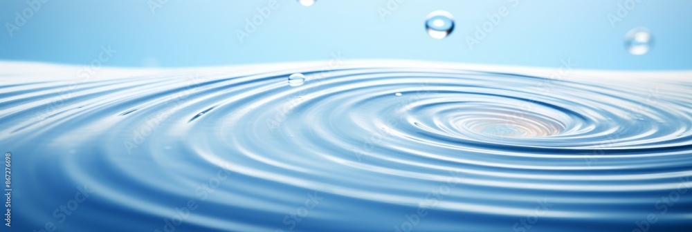 Water Ripples Material Structure Background - Generative AI Water Ripples Material Structure Background - Generative AI