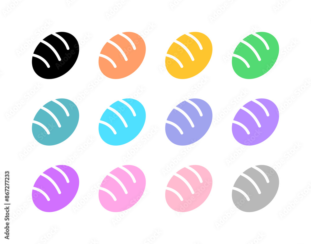 Editable bread, baguette, bun vector icon. Bakery, cooking, food. Part of a big icon set family. Perfect for web and app interfaces, presentations, infographics, etc Editable bread, baguette, bun vector icon. Bakery, cooking, food. Part of a big icon set family. Perfect for web and app interfaces, presentations, infographics, etc