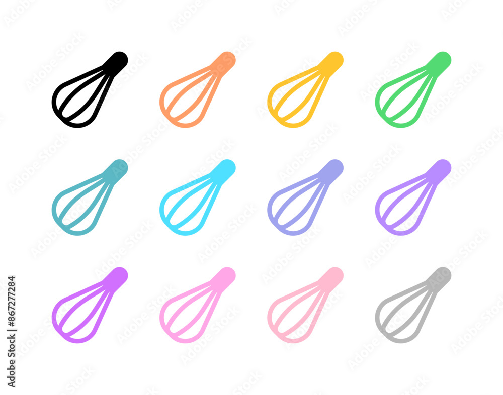 Editable whisk vector icon. Bakery, cooking, appliances, kitchenware, food. Part of a big icon set family. Perfect for web and app interfaces, presentations, infographics, etc Editable whisk vector icon. Bakery, cooking, appliances, kitchenware, food. Part of a big icon set family. Perfect for web and app interfaces, presentations, infographics, etc