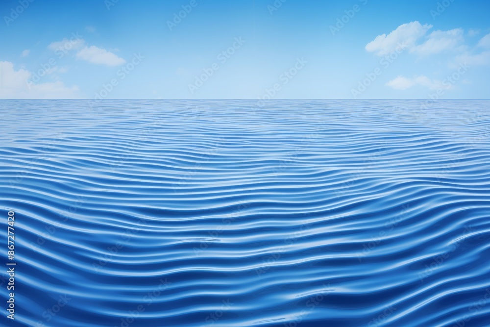 Water Ripples Material Structure Background - Generative AI Water Ripples Material Structure Background - Generative AI