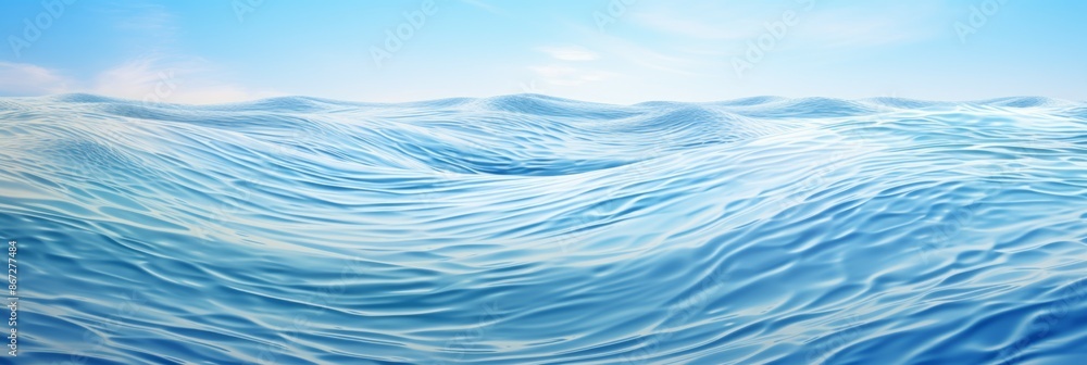 Water Ripples Material Structure Background - Generative AI Water Ripples Material Structure Background - Generative AI