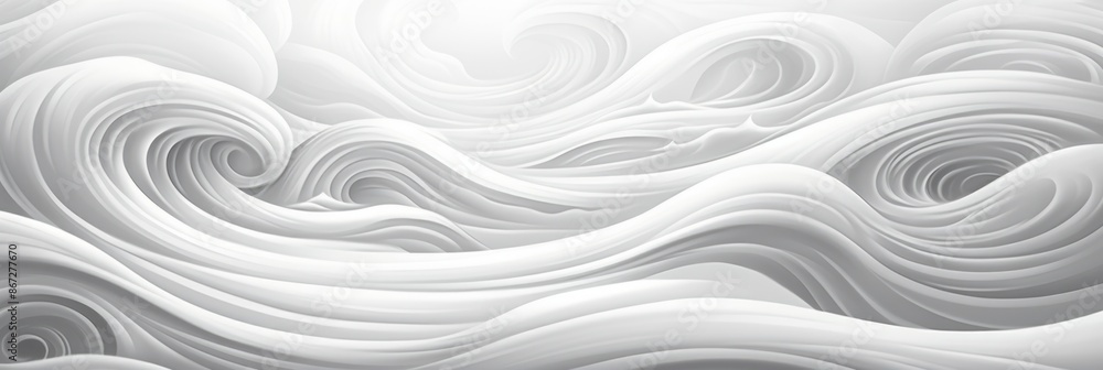 Obraz premium Water Ripples Material Structure Background - Generative AI
