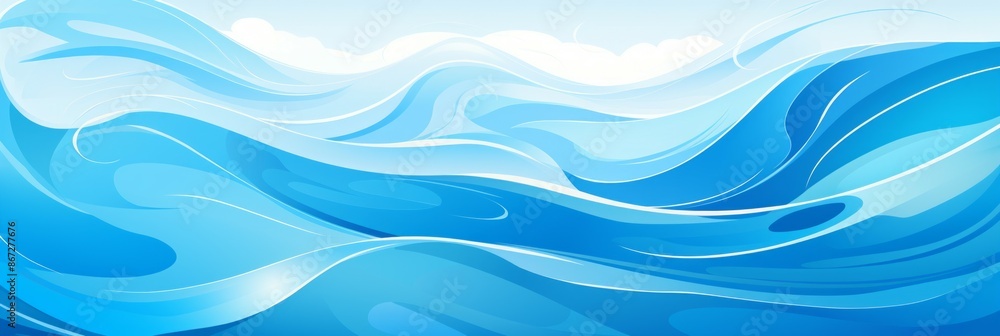 Water Ripples Material Structure Background - Generative AI Water Ripples Material Structure Background - Generative AI