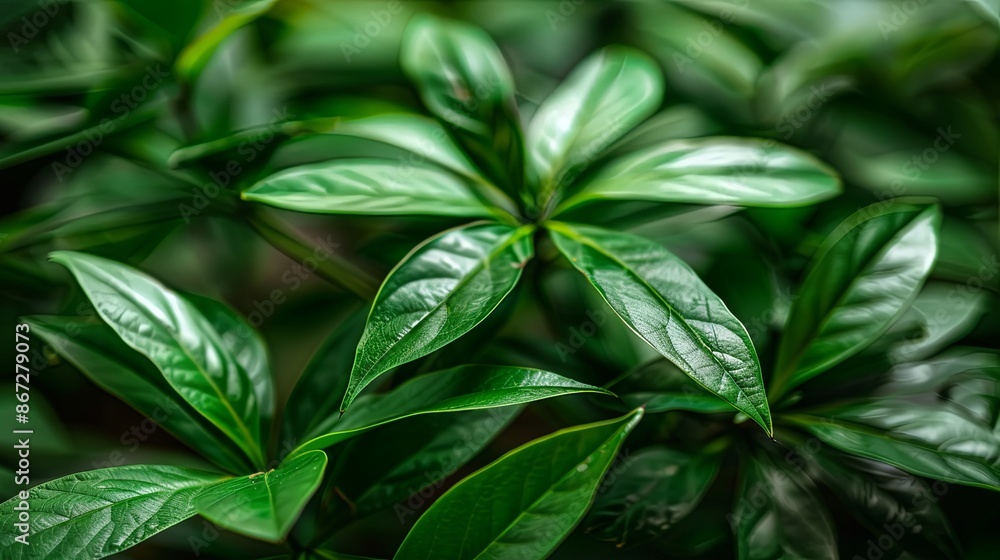 Abstract natural floral Green tropical plant close-up background Abstract natural floral Green tropical plant close-up background