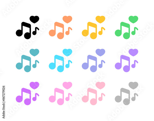 Editable love songs vector icon. Wedding, valentine, love, celebration. Part of a big icon set family. Perfect for web and app interfaces, presentations, infographics, etc