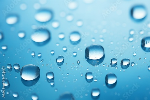 Wallpaper Mural Raindrops on Glass Material Structure Background - Generative AI Torontodigital.ca