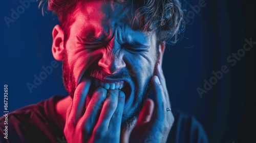 Throbbing Toothache: The Pulsating Throb of Tooth Pain - Imagine a scene where a toothache causes a pulsating throb, making it difficult to eat or drink comfortably