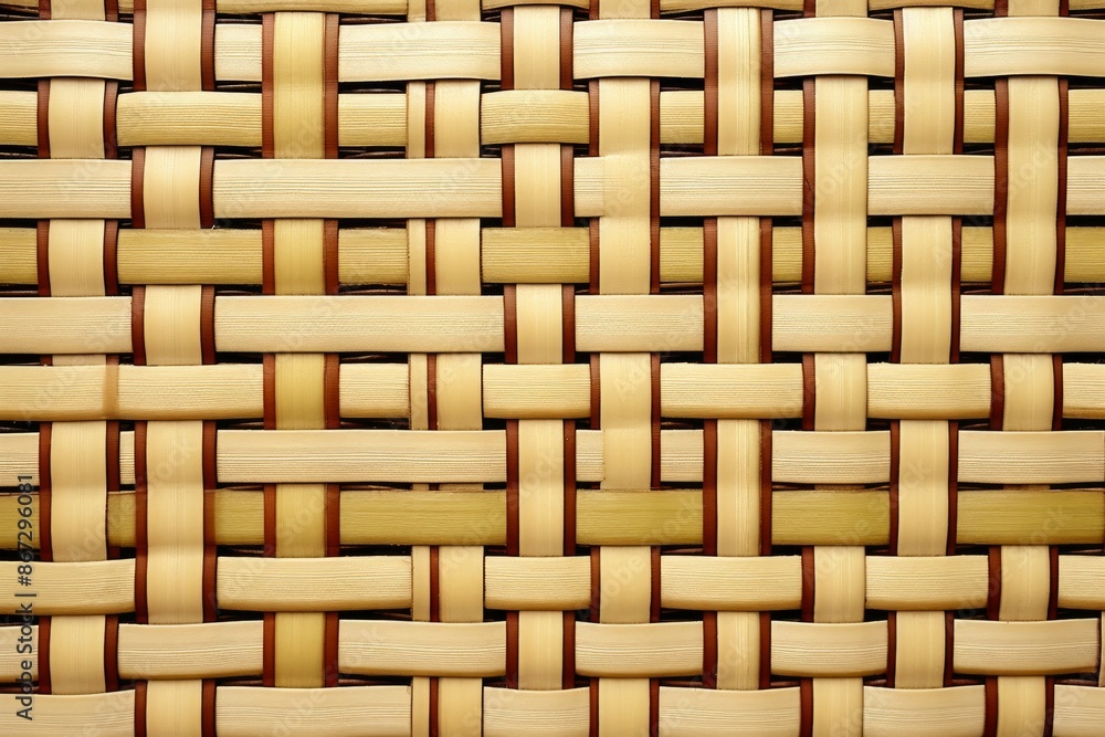 Basket Weave Material Structure Background - Generative AI Basket Weave Material Structure Background - Generative AI