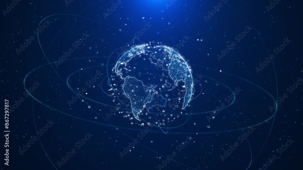 Futuristic Globe connection network Digital data mining machine learning technology brain. Science artificial intelligence, innovation, AI, Cyber space virtual world security metaverse internet data Futuristic Globe connection network Digital data mining machine learning technology brain. Science artificial intelligence, innovation, AI, Cyber space virtual world security metaverse internet data