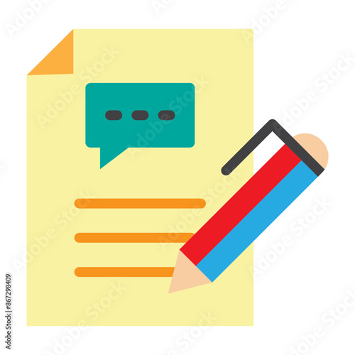Advice Vector Flat Icon Design