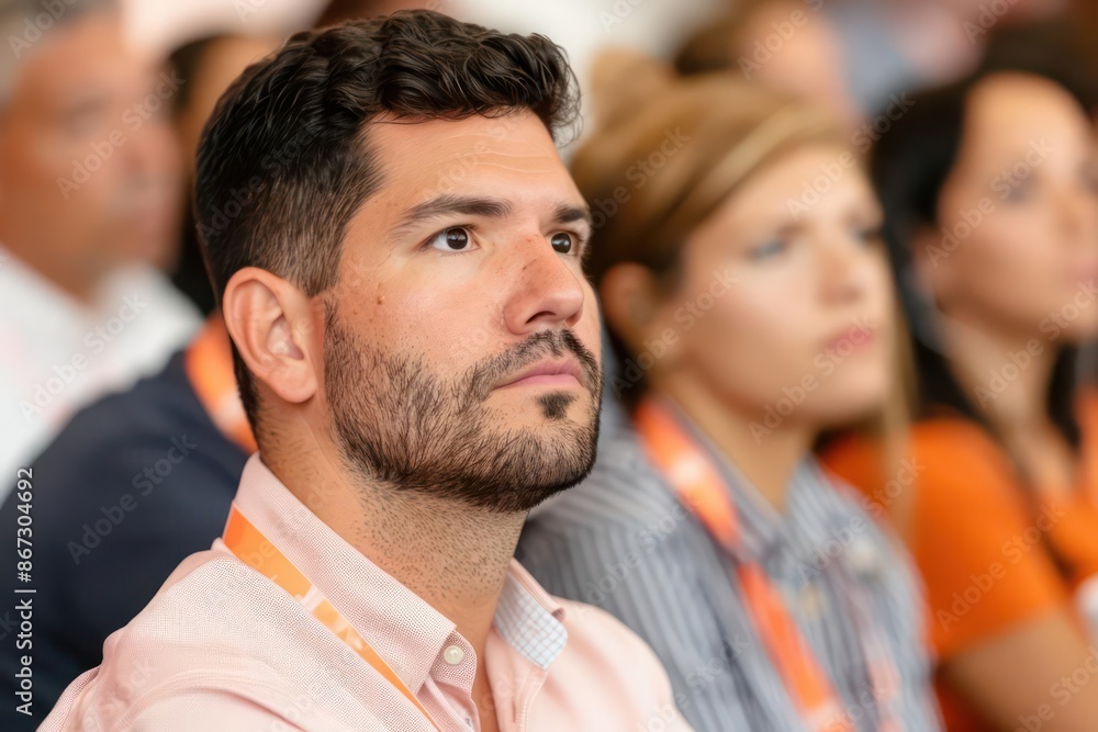 A breakthrough moment during a pitch session, capturing the attention of influential angel investors