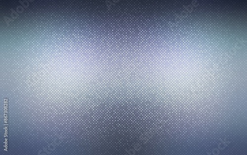 Grain grid cover dark blue metal background. Sanded noise textured surface.