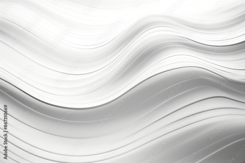 Obraz premium Waves Material Structure Background - Generative AI