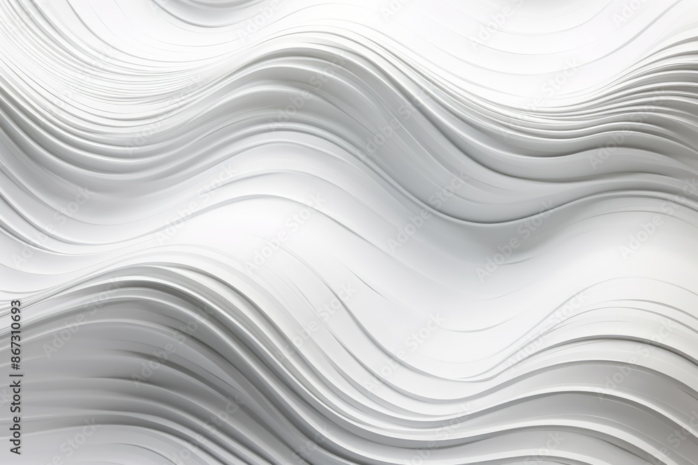 Waves Material Structure Background - Generative AI Waves Material Structure Background - Generative AI