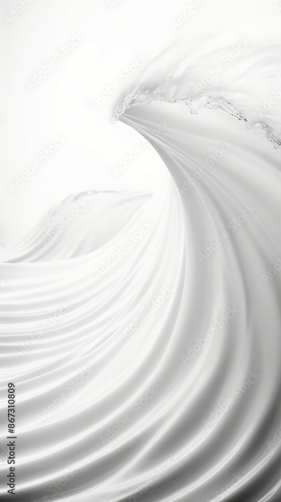 Fototapeta premium Waves Material Structure Background - Generative AI