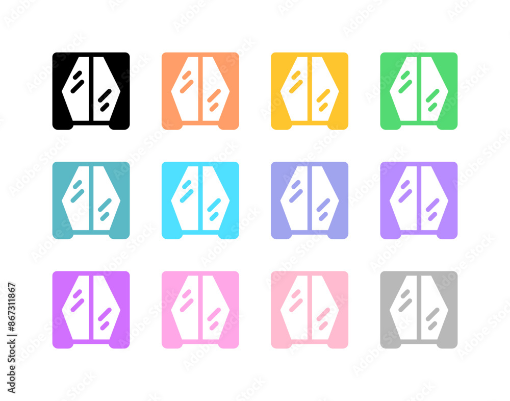 Editable window and curtain vector icon. Part of a big icon set family. Perfect for web and app interfaces, presentations, infographics, etc Editable window and curtain vector icon. Part of a big icon set family. Perfect for web and app interfaces, presentations, infographics, etc