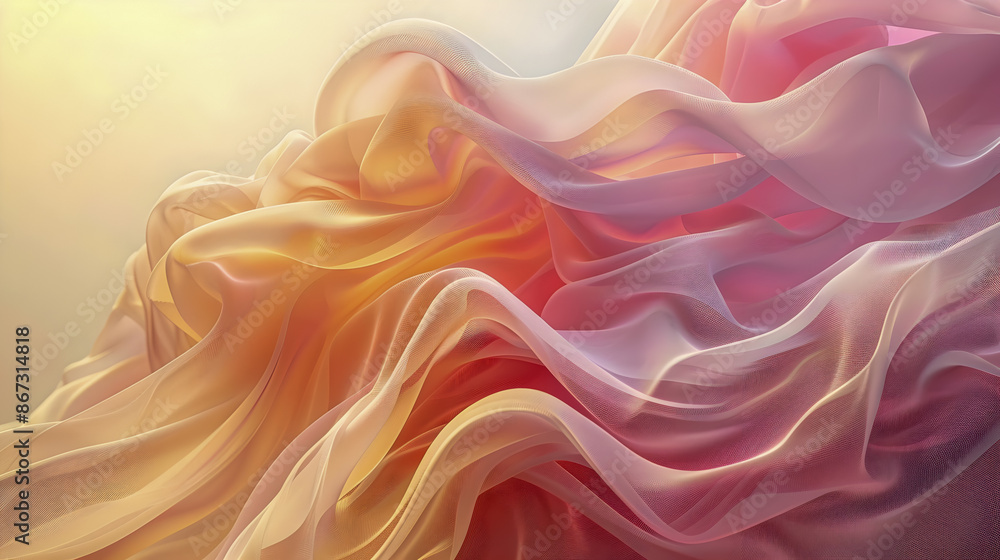 Soft Refined Digital Backdrop with Minimalist Abstract Design and Calming Gradients Soft Refined Digital Backdrop with Minimalist Abstract Design and Calming Gradients
