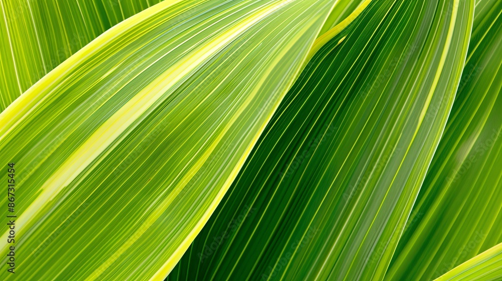 Abstract natural floral Green tropical plant close-up background Abstract natural floral Green tropical plant close-up background