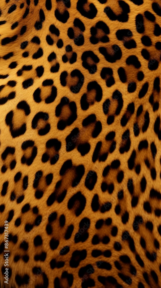 Animal Print Material Structure Background - Generative AI Animal Print Material Structure Background - Generative AI