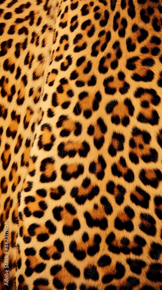 Animal Print Material Structure Background - Generative AI Animal Print Material Structure Background - Generative AI