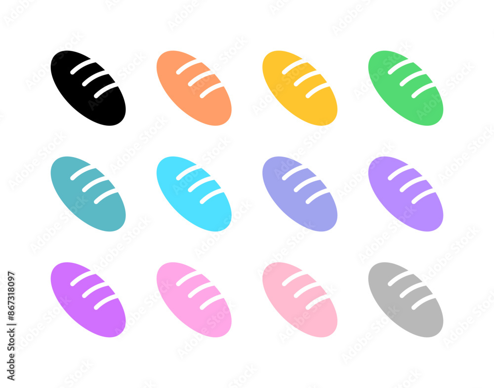 Editable bread loaf vector icon. Part of a big icon set family. Perfect for web and app interfaces, presentations, infographics, etc Editable bread loaf vector icon. Part of a big icon set family. Perfect for web and app interfaces, presentations, infographics, etc