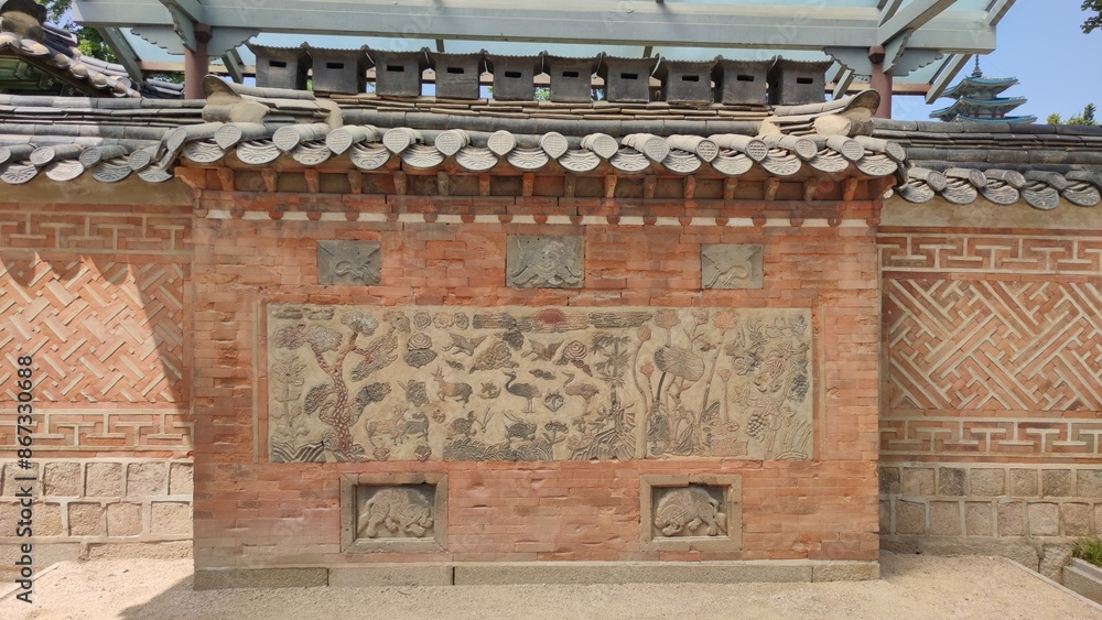 Obraz premium Gyeongbokgung, Seoul